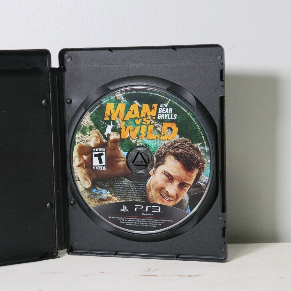 Man vs. Wild With Bear Grylls PS3 missing manual​​